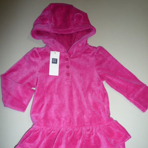 🌼2/$15 SALE🌼  Baby Gap Girls Hoodie Dress, 3-6m